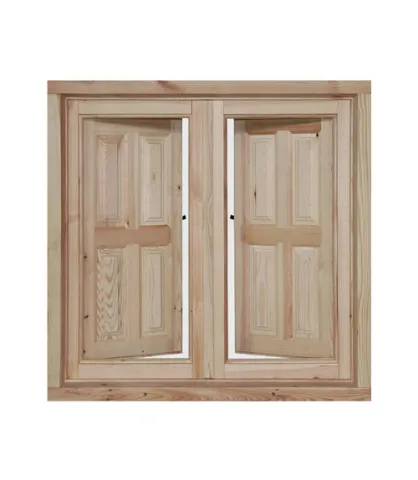Ventana de Madera Modelo V-3 Sin lacado